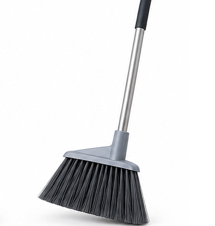 Grey Broom & Dustpan Combo – 9 in