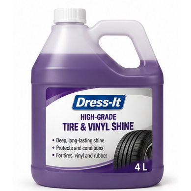 Dress-It High-Grade Tire & Vinyl Shine – 4 × 4 L
