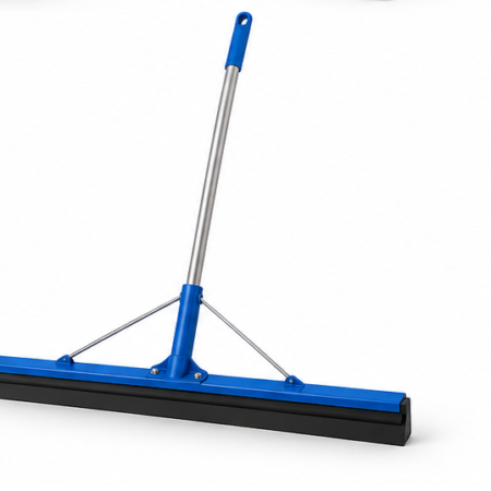 Heavy-Duty Moss Metal Squeegee – 30 in, Soft Rubber