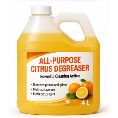 All-Purpose Citrus Degreaser – 4 × 4 L