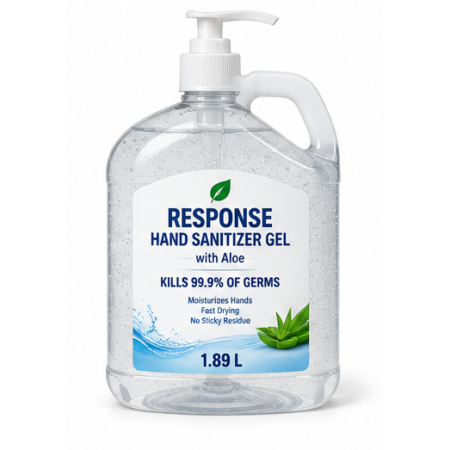 Response Hand Sanitizer Gel – 1.89 L, 4/Case
