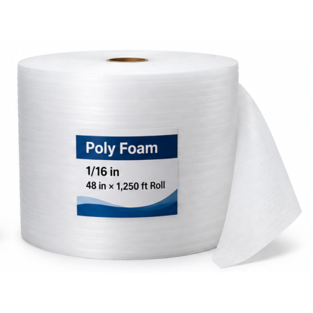 Poly Foam – 1/16 in, 48 in × 1,250 ft Roll