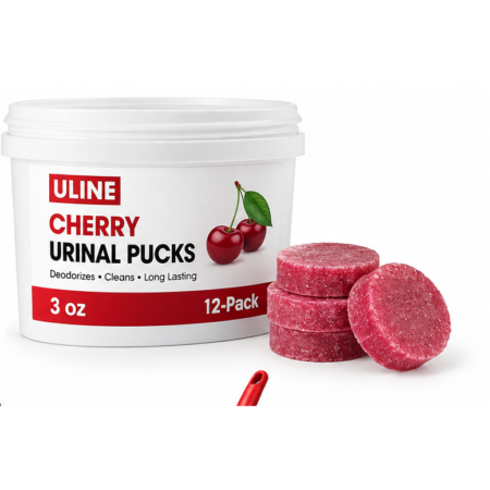 Cherry Urinal Pucks – 3 oz, 12-Pack