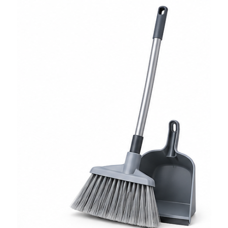 Lobby Dustpan, Angle Broom & Handle Combo