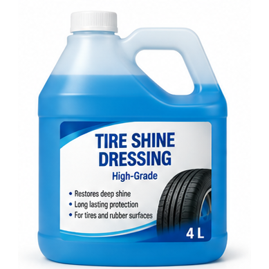 High-Grade Tire Shine Dressing – 4 × 4 L