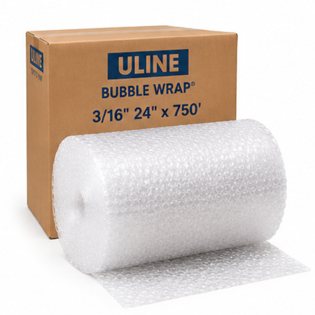 Bubble Wrap – 3/16 in, 24 in × 750 ft Roll