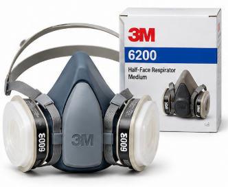 3M 6200 Series 6000 Half-Face Respirator – Medium