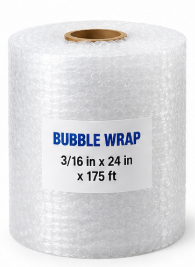 Bubble Wrap – 3/16 in, 24 in × 175 ft Roll
