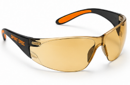 Sport Spec Amber Safety Glasses – 12/Box