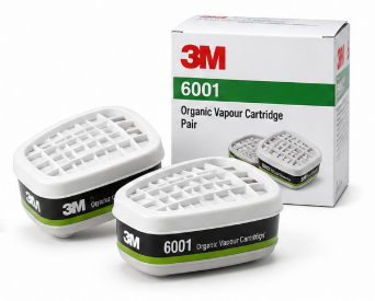 3M 6001 Organic Vapour Cartridges – Pair