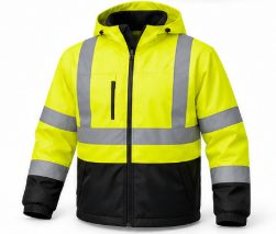 High-Visibility Reflective Safety Jacket – M–XL