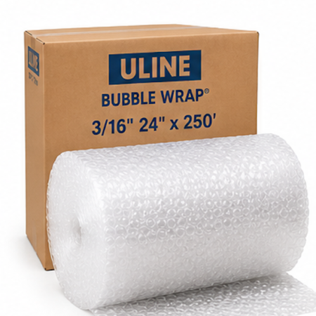 Bubble Wrap – 3/16 in, 24 in × 250 ft Roll