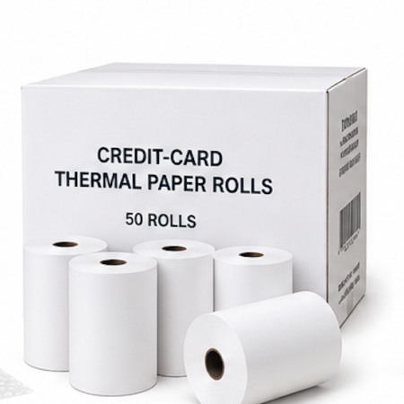 Credit-Card Thermal Paper Rolls – 50/Case